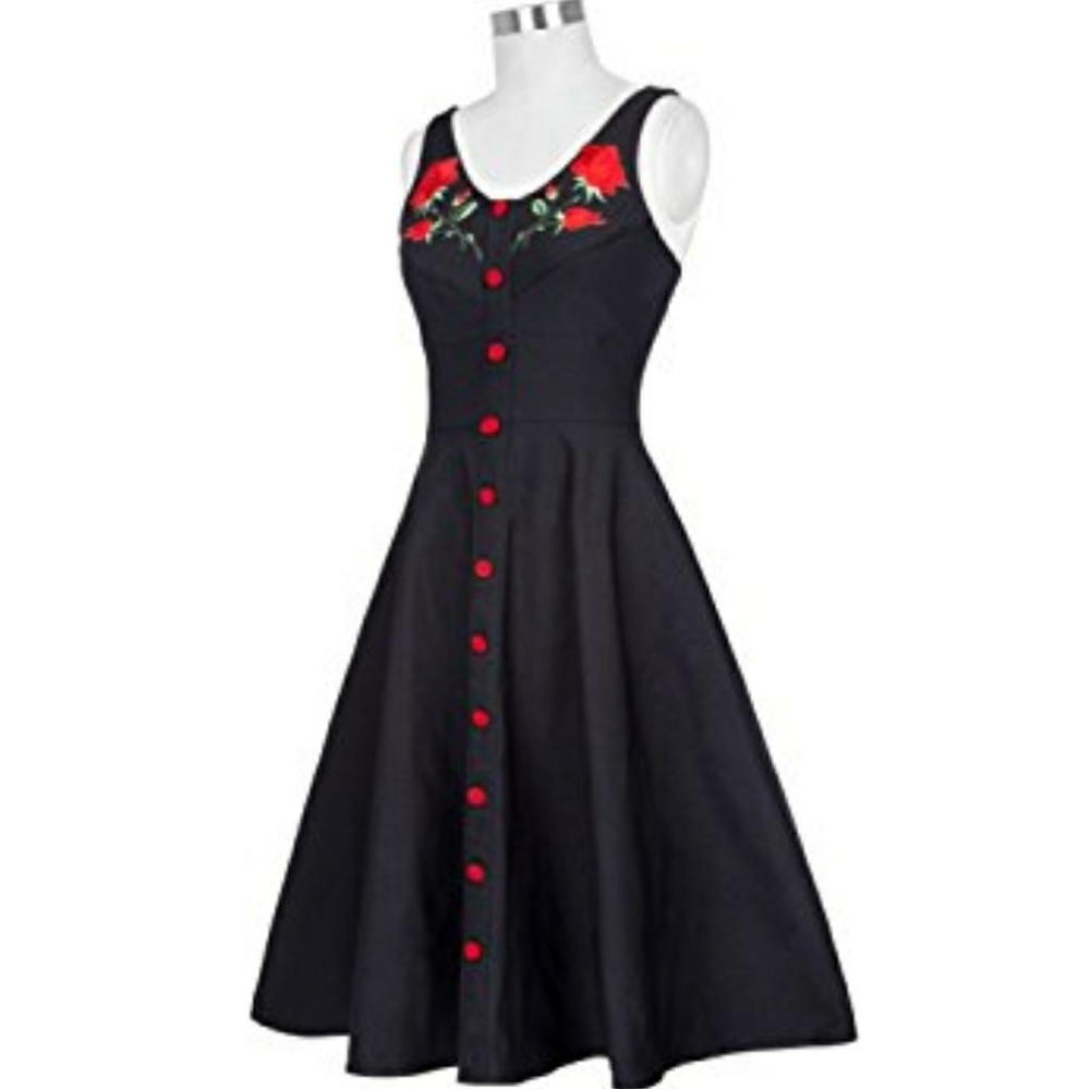 Rockabilly Pinup Cowgirl Vintage Dress